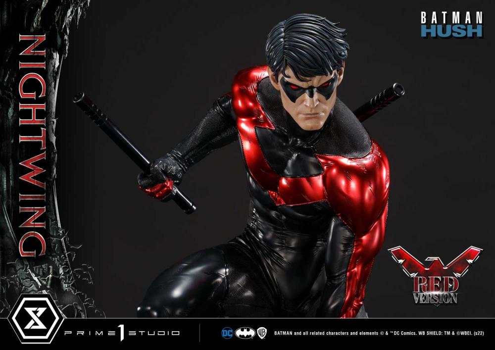 Batman: Hush Museum Masterline Nightwing (Red Version) 1/3 Scale Statue Gallery Image 27