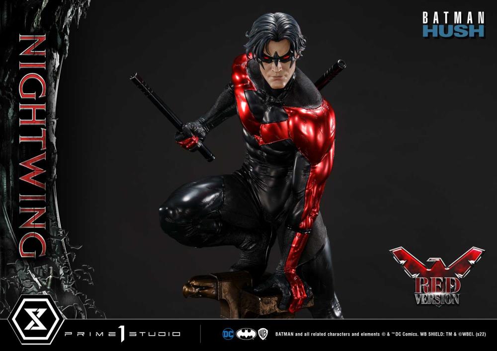 Batman: Hush Museum Masterline Nightwing (Red Version) 1/3 Scale Statue Gallery Image 31