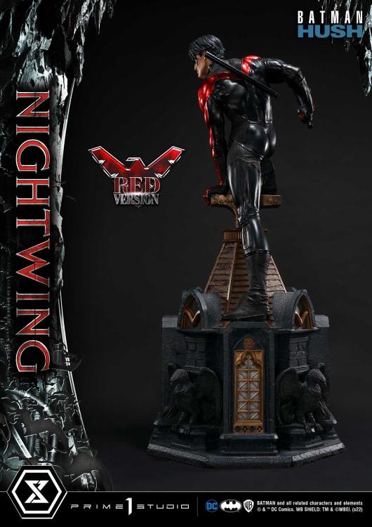 Batman: Hush Museum Masterline Nightwing (Red Version) 1/3 Scale Statue Gallery Image 8