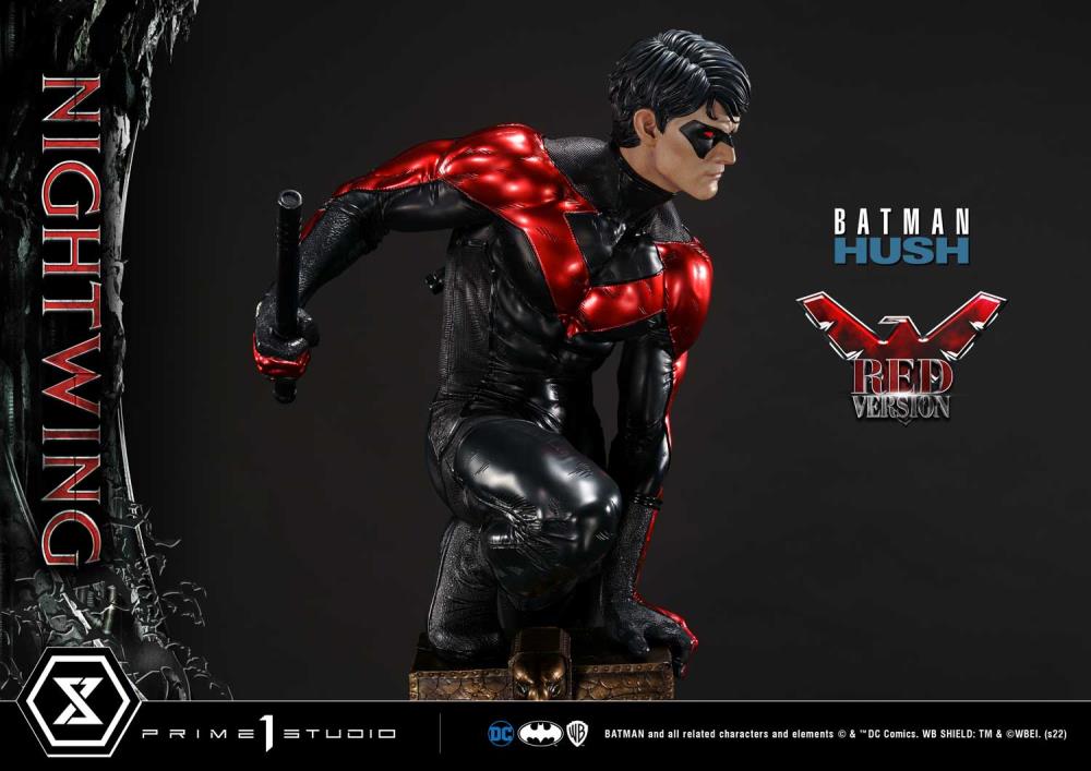 Batman: Hush Museum Masterline Nightwing (Red Version) 1/3 Scale Statue Gallery Image 25
