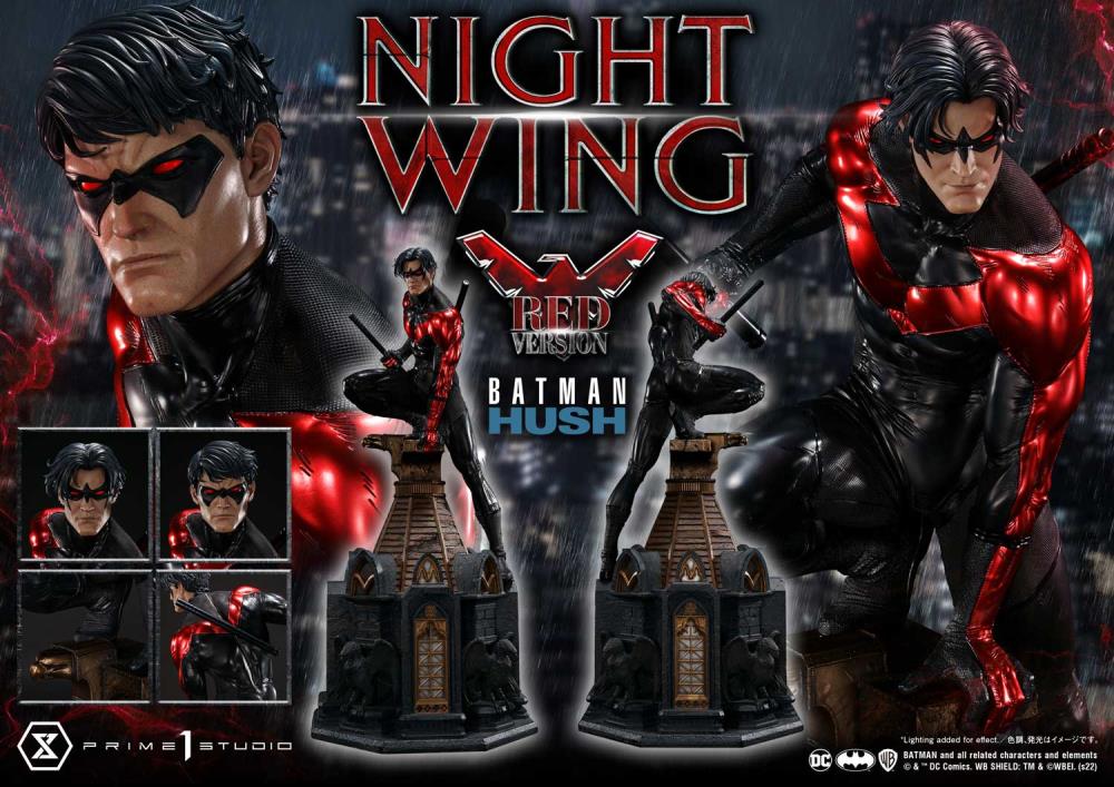 Batman: Hush Museum Masterline Nightwing (Red Version) 1/3 Scale Statue Gallery Image 41
