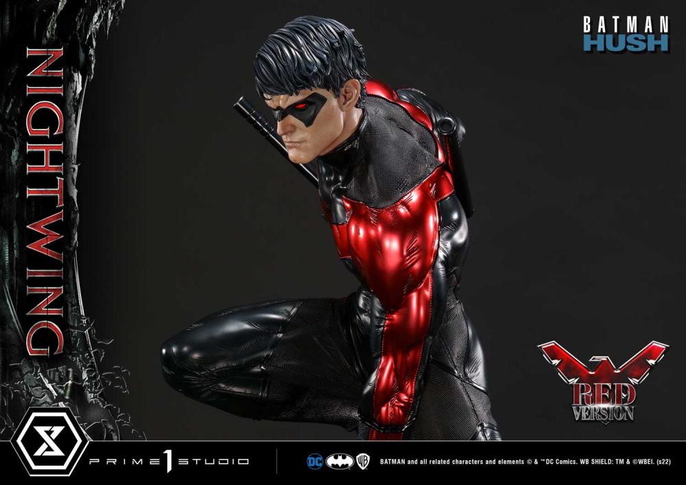 Batman: Hush Museum Masterline Nightwing (Red Version) 1/3 Scale Statue Gallery Image 29