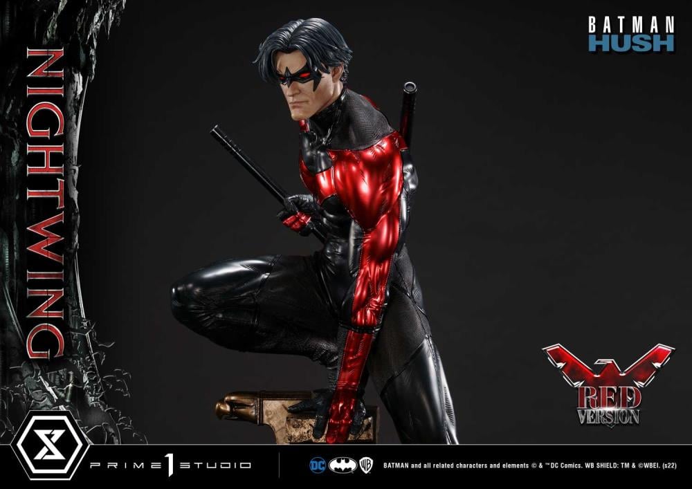Batman: Hush Museum Masterline Nightwing (Red Version) 1/3 Scale Statue Gallery Image 33