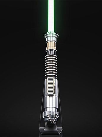 Star Wars: The Black Series Luke Skywalker (The Mandalorian) Force FX Elite Lightsaber Gallery Image 2