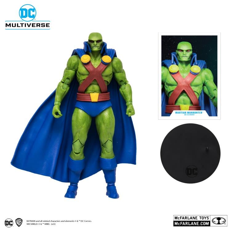 DC Classic DC Multiverse Martian Manhunter (Gold Label) Exclusive Action Figure Gallery Image 9