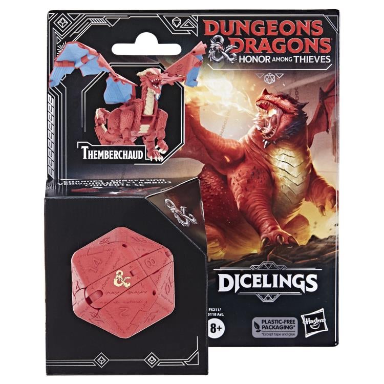 Dungeons & Dragons: Honor Among Thieves Dicelings Red Dragon Themberchaud Figure Gallery Image 9