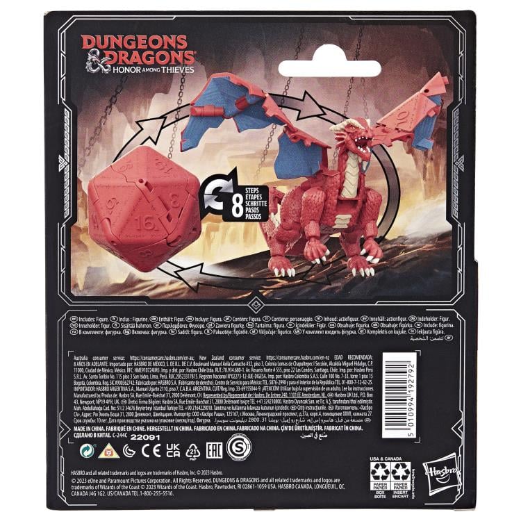 Dungeons & Dragons: Honor Among Thieves Dicelings Red Dragon Themberchaud Figure Gallery Image 10
