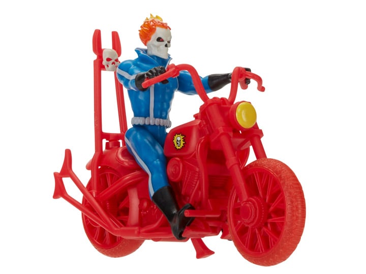 Marvel Legends Retro Collection 3.75" Ghost Rider and Hellcycle Gallery Image 1