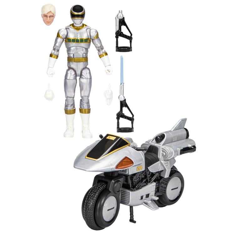 Power Rangers In Space Lightning Collection Deluxe Silver Ranger