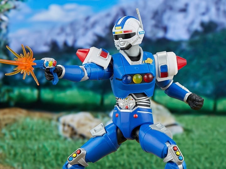 Power Rangers Turbo Lightning Collection Deluxe Blue Centurion Gallery Image 1