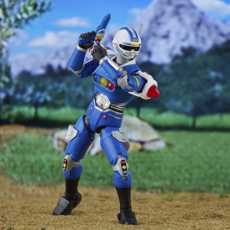 Power Rangers Turbo Lightning Collection Deluxe Blue Centurion Gallery Image 6