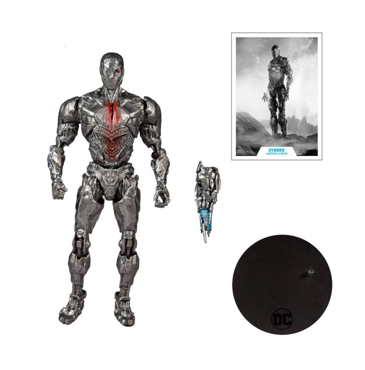 Justice League (2021) DC Multiverse Cyborg with Face Shield Action Figure Gallery Image 9
