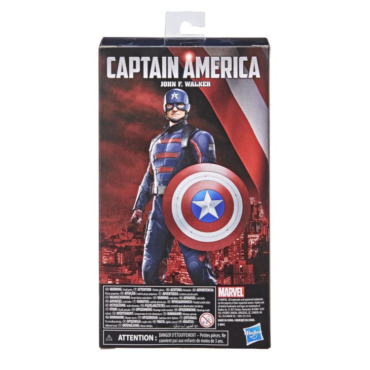 The Falcon and the Winter Soldier Marvel Legends Captain America (John Walker) Action Figure Gallery Image 11