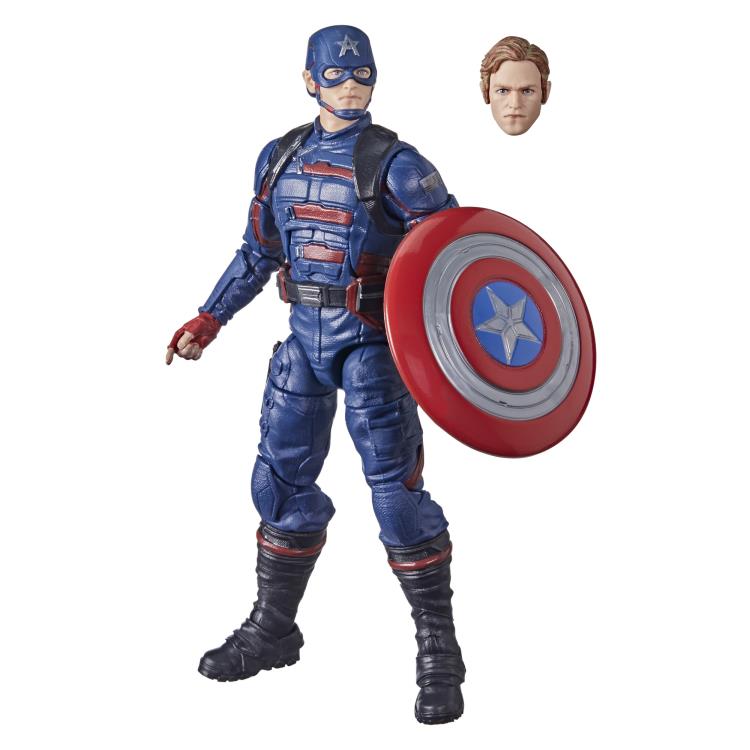 The Falcon and the Winter Soldier Marvel Legends Captain America (John Walker) Action Figure Gallery Image 7