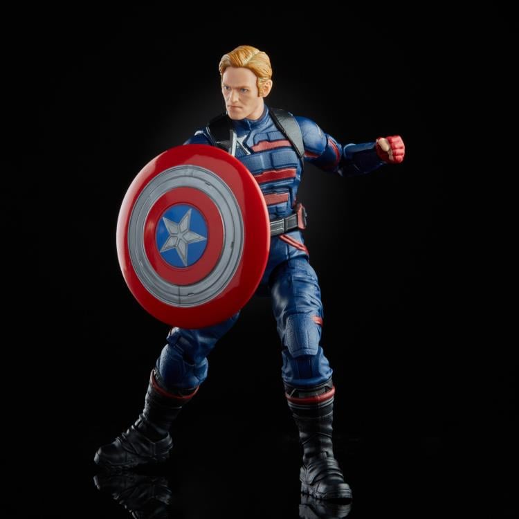 The Falcon and the Winter Soldier Marvel Legends Captain America (John Walker) Action Figure Gallery Image 8