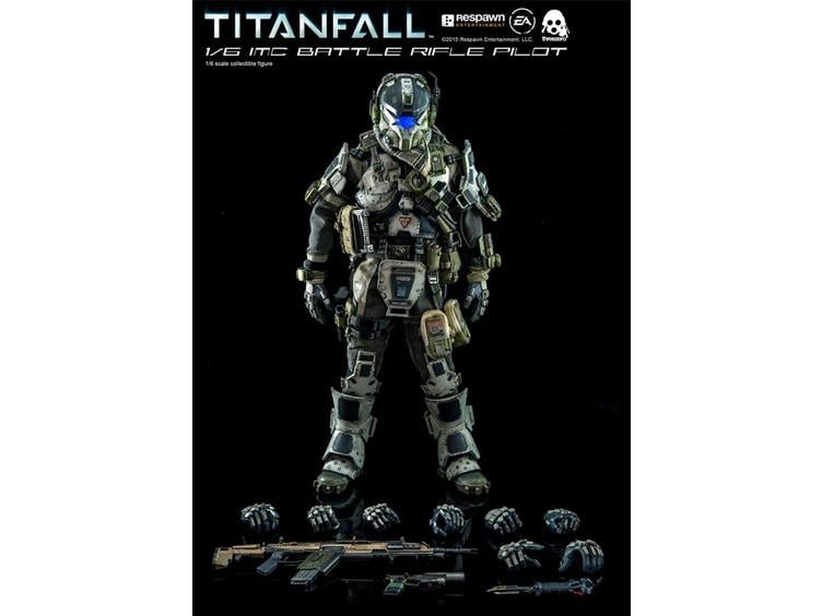 1/6 Scale Titanfall IMC Battle Rifle Pilot Figure Gallery Image 2