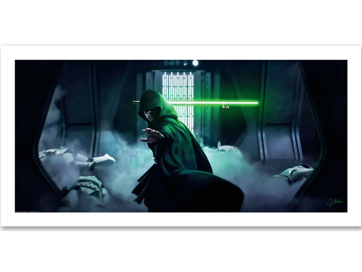 Star Wars Unexpected Hero Limited Edition Lithograph Gallery Image 1