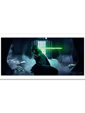 Star Wars Unexpected Hero Limited Edition Lithograph Gallery Image 2