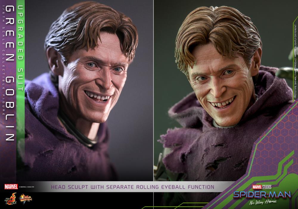 Spider-Man: No Way Home MMS674 Green Goblin (Upgraded Suit) 1/6th Scale Collectible Figure Gallery Image 18