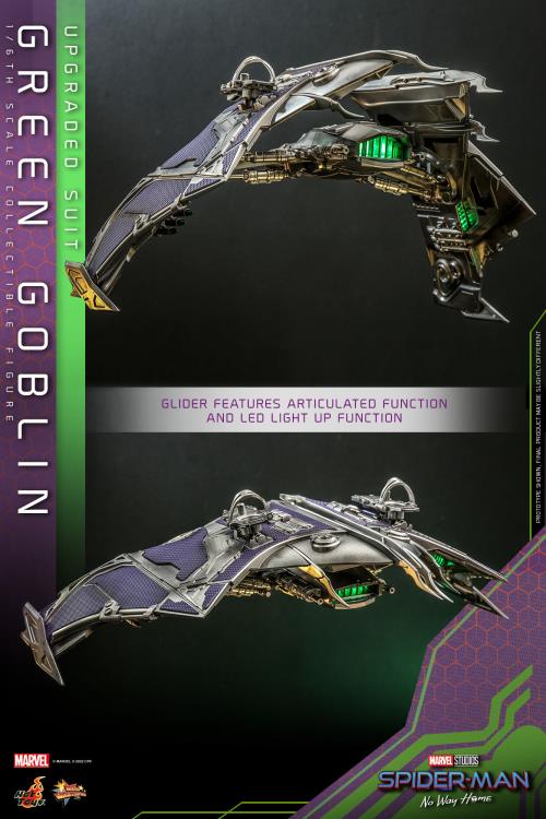 Spider-Man: No Way Home MMS674 Green Goblin (Upgraded Suit) 1/6th Scale Collectible Figure Gallery Image 20