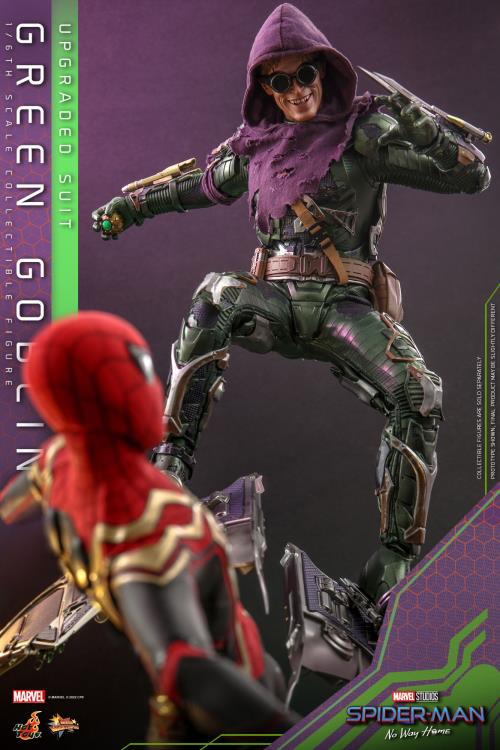 Spider-Man: No Way Home MMS674 Green Goblin (Upgraded Suit) 1/6th Scale Collectible Figure Gallery Image 9