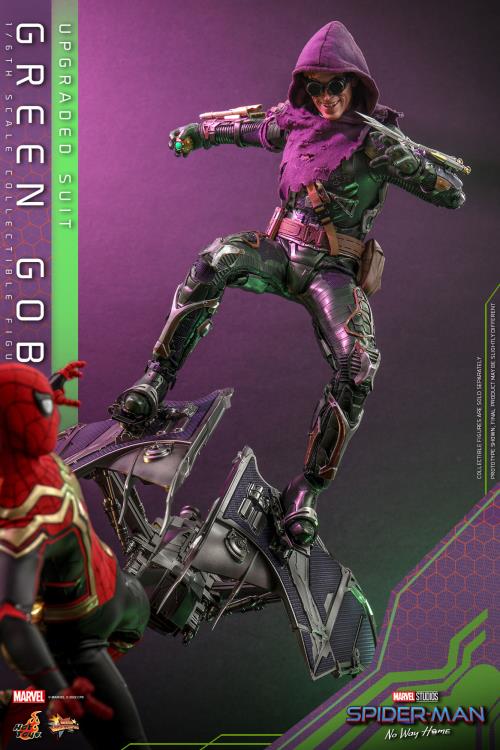 Spider-Man: No Way Home MMS674 Green Goblin (Upgraded Suit) 1/6th Scale Collectible Figure Gallery Image 7