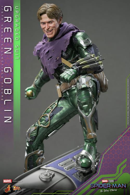 Spider-Man: No Way Home MMS674 Green Goblin (Upgraded Suit) 1/6th Scale Collectible Figure Gallery Image 11