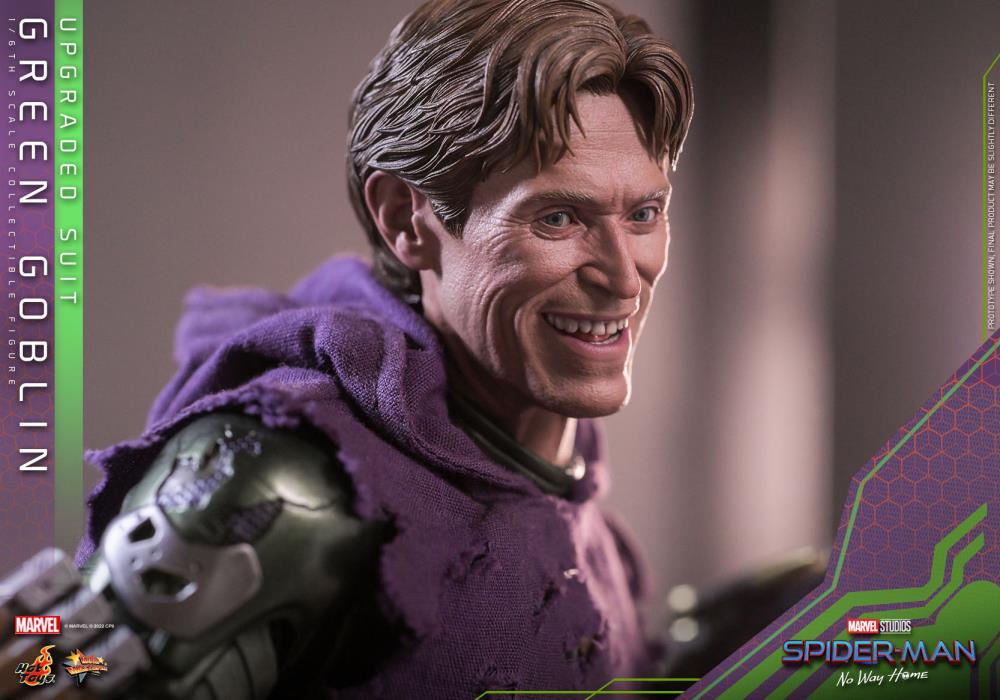 Spider-Man: No Way Home MMS674 Green Goblin (Upgraded Suit) 1/6th Scale Collectible Figure Gallery Image 15