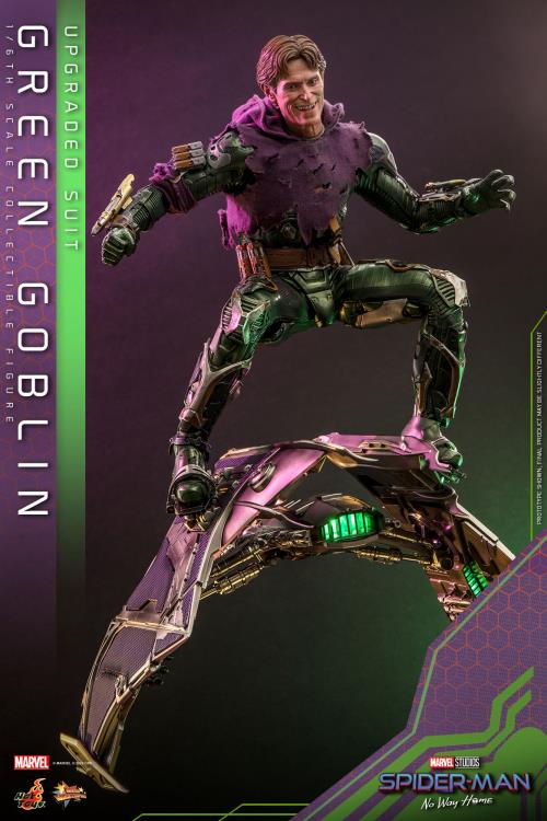 Spider-Man: No Way Home MMS674 Green Goblin (Upgraded Suit) 1/6th Scale Collectible Figure Gallery Image 4