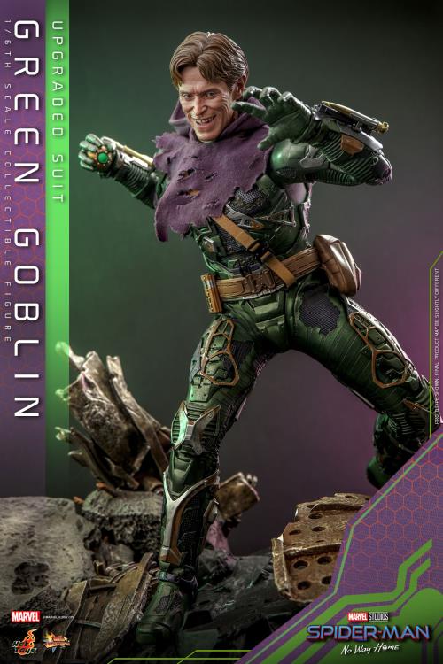 Spider-Man: No Way Home MMS674 Green Goblin (Upgraded Suit) 1/6th Scale Collectible Figure Gallery Image 8