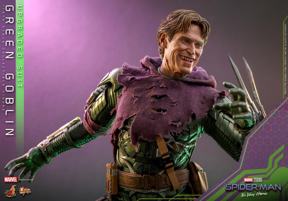 Spider-Man: No Way Home MMS674 Green Goblin (Upgraded Suit) 1/6th Scale Collectible Figure Gallery Image 16