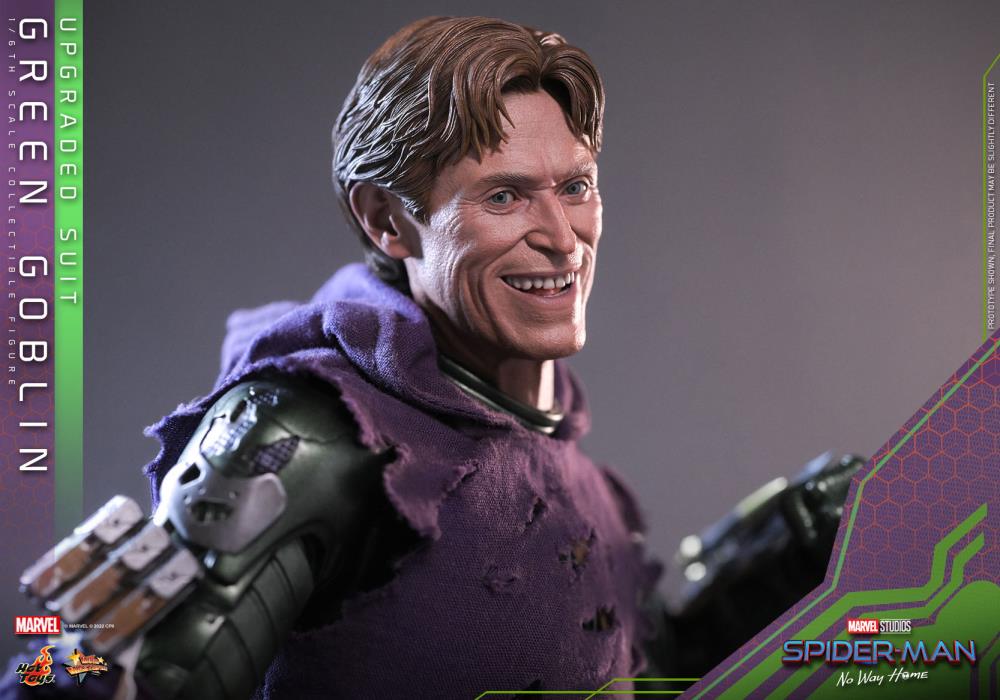 Spider-Man: No Way Home MMS674 Green Goblin (Upgraded Suit) 1/6th Scale Collectible Figure Gallery Image 14