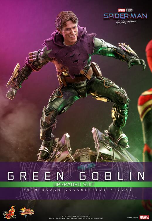 Spider-Man: No Way Home MMS674 Green Goblin (Upgraded Suit) 1/6th Scale Collectible Figure Gallery Image 10