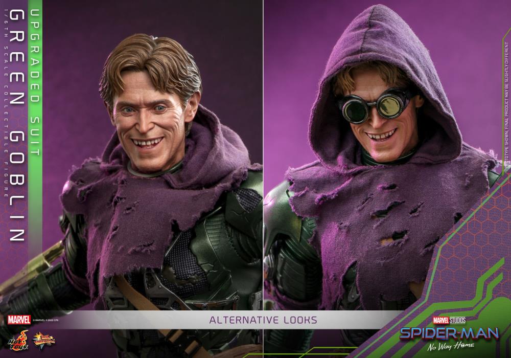 Spider-Man: No Way Home MMS674 Green Goblin (Upgraded Suit) 1/6th Scale Collectible Figure Gallery Image 17