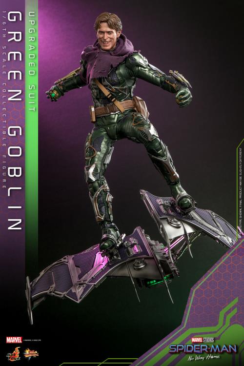 Spider-Man: No Way Home MMS674 Green Goblin (Upgraded Suit) 1/6th Scale Collectible Figure Gallery Image 6