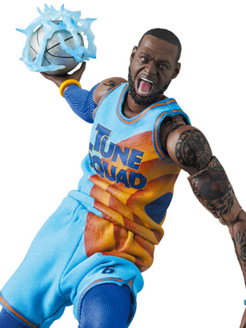 Space Jam: A New Legacy MAFEX No.197 LeBron James Action Figure Gallery Image 2