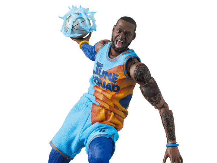Space Jam: A New Legacy MAFEX No.197 LeBron James Action Figure Gallery Image 1