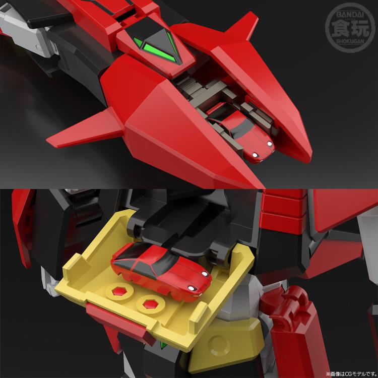 The Brave Express Might Gaine SMP Hiryuu Model Kit Set Gallery Image 10