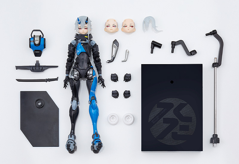 Shojo-Hatsudoki Motored Cyborg Runner SSX-155 (Techno Azur) Figure Gallery Image 12