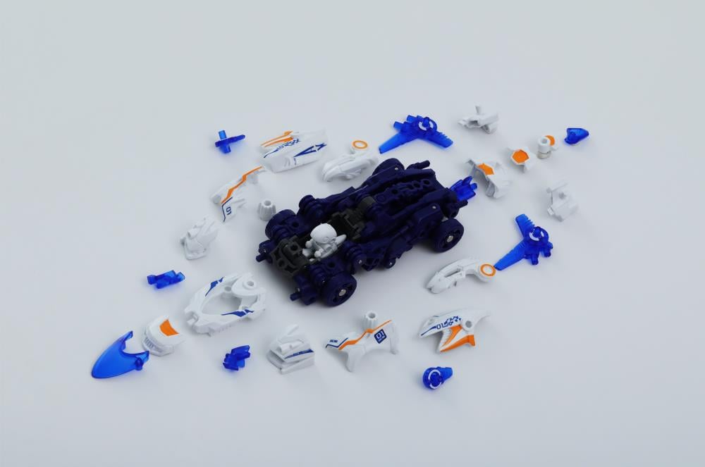 BeastDrive BD-01 Wheel Raptor Plastic Model Kit Gallery Image 10