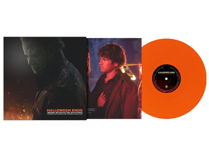Halloween Ends Original Soundtrack Pumpkin Orange Vinyl LP Gallery Image 1