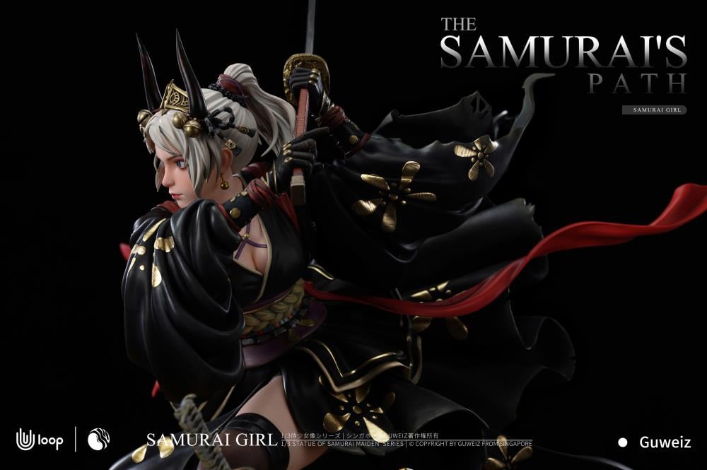 Guweiz The Samurai's Path Samurai Girl 1/3 Scale Limited Edition Statue Gallery Image 7