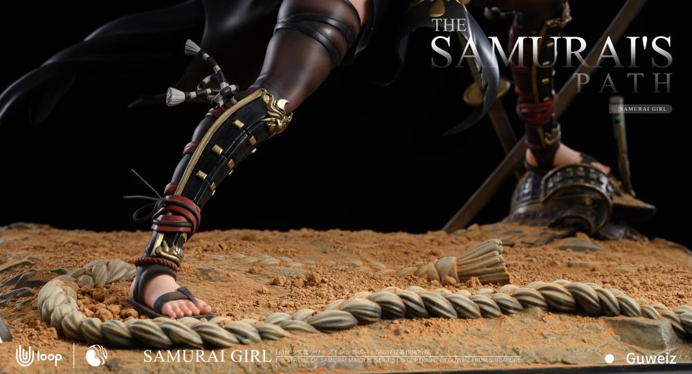 Guweiz The Samurai's Path Samurai Girl 1/3 Scale Limited Edition Statue Gallery Image 11