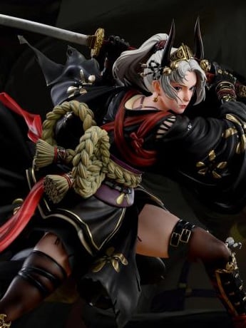 Guweiz The Samurai's Path Samurai Girl 1/3 Scale Limited Edition Statue Gallery Image 2