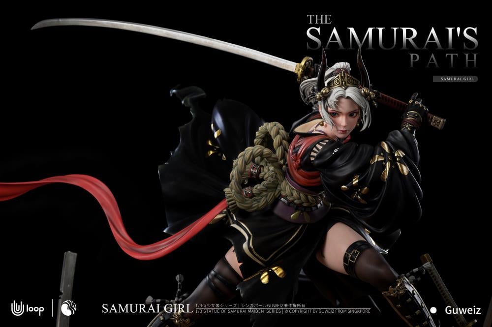 Guweiz The Samurai's Path Samurai Girl 1/3 Scale Limited Edition Statue Gallery Image 5