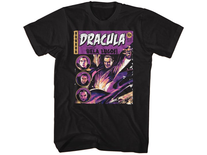 Bela Lugosi Dracula Comic T-Shirt Gallery Image 1