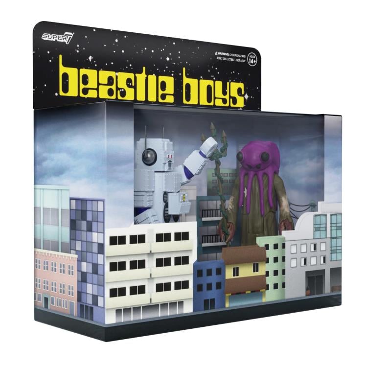 Beastie Boys ReAction Intergalactic Robot and Squid Monster Figure Two-Pack Gallery Image 7