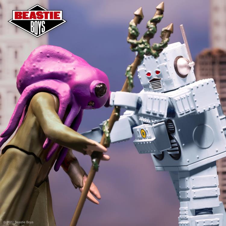 Beastie Boys ReAction Intergalactic Robot and Squid Monster Figure Two-Pack Gallery Image 8