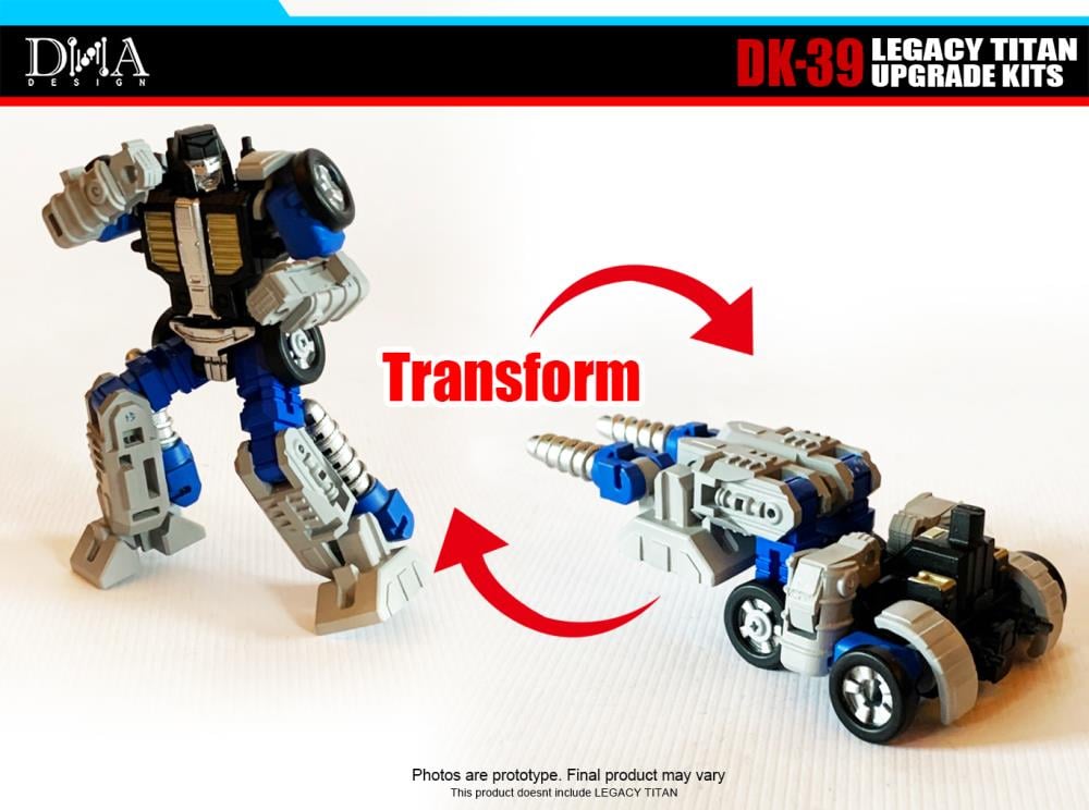 DK-39 Legacy Titan Upgrade Kit Gallery Image 4