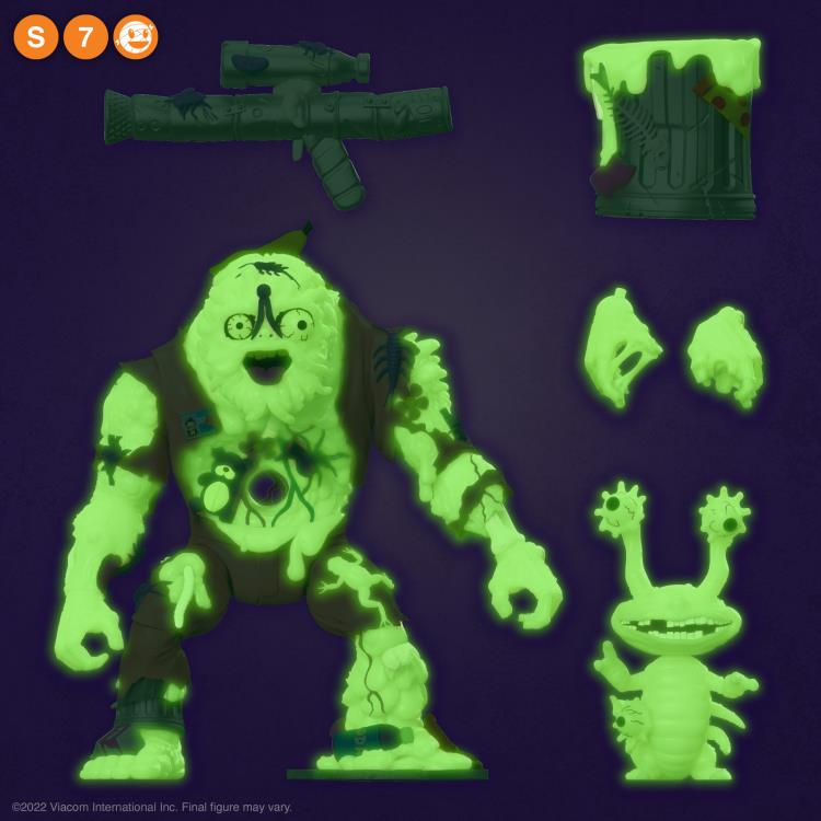 Teenage Mutant Ninja Turtles ULTIMATES! Muckman & Joe Eyeball (Glow-in-the-Dark) NYCC 2022 Exclusive Action Figure Gallery Image 7